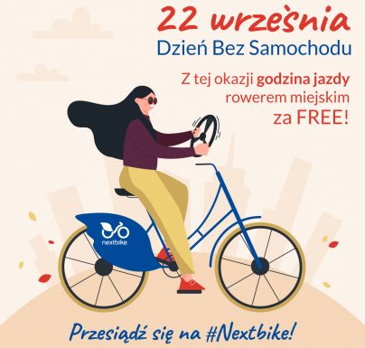 (Polski) Dzień Bez Samochodu na rowerach miejskich!